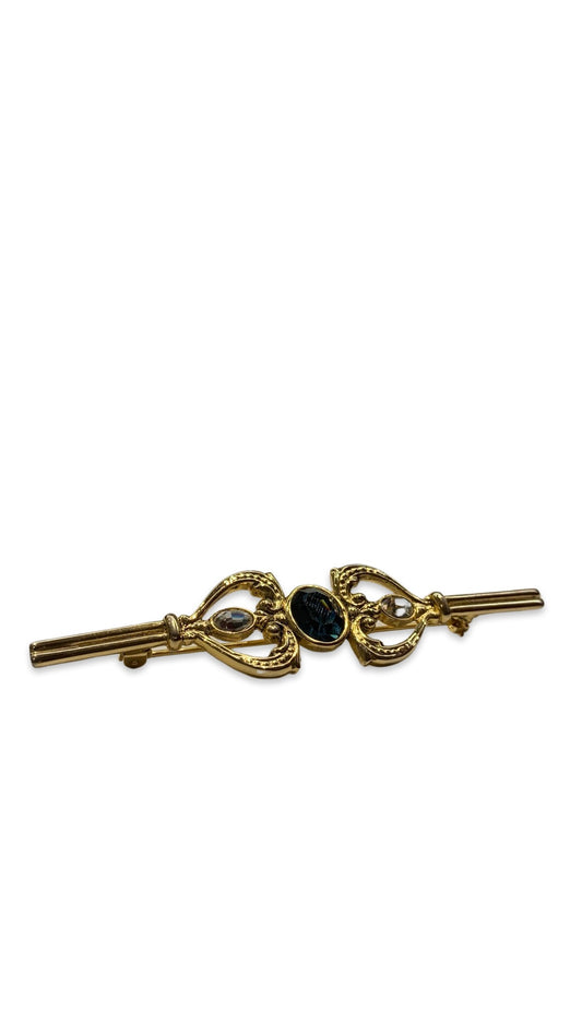 Broche dorée classique - blissparis
