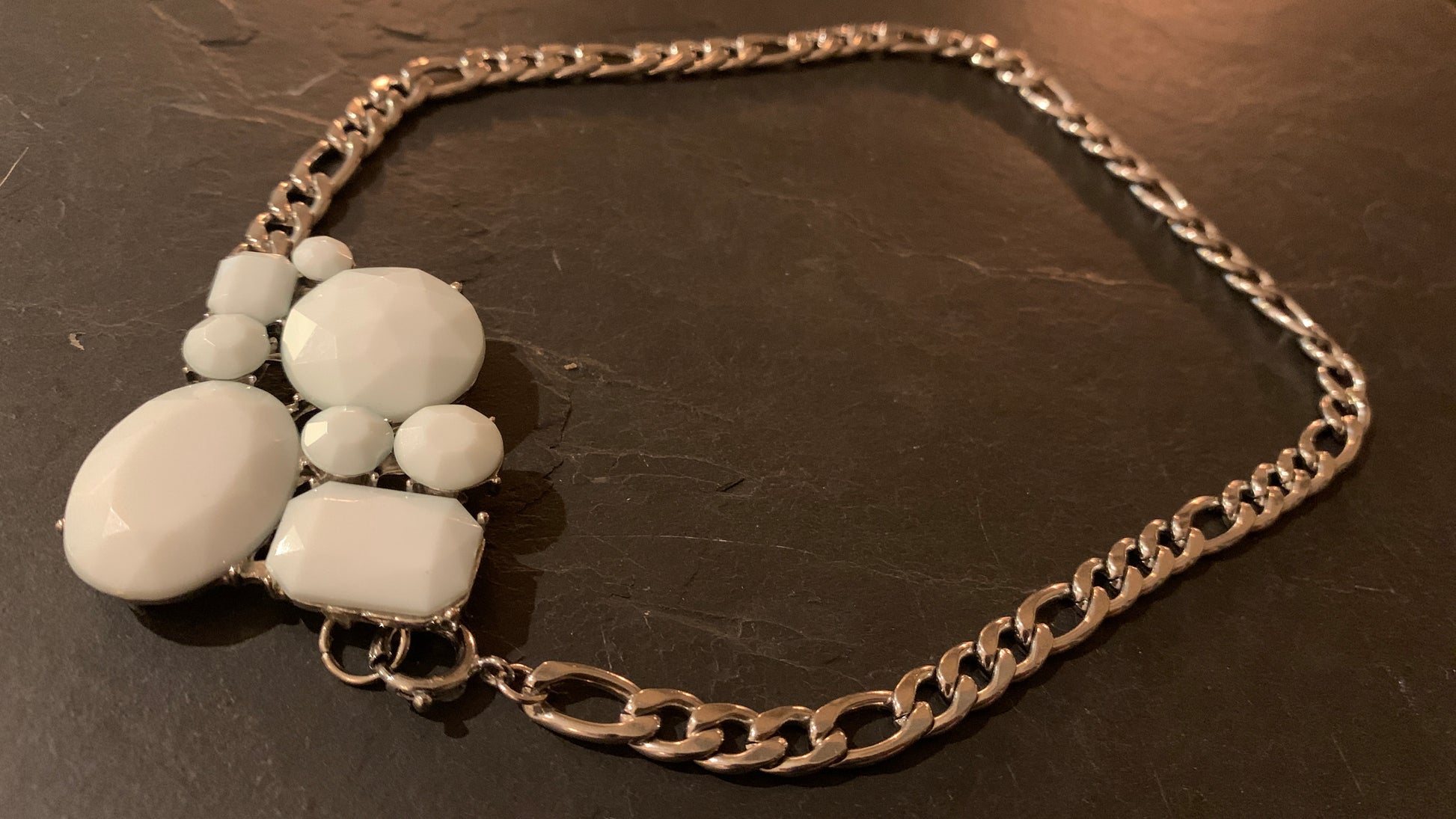 Collier gourmette upcyclée - blissparis